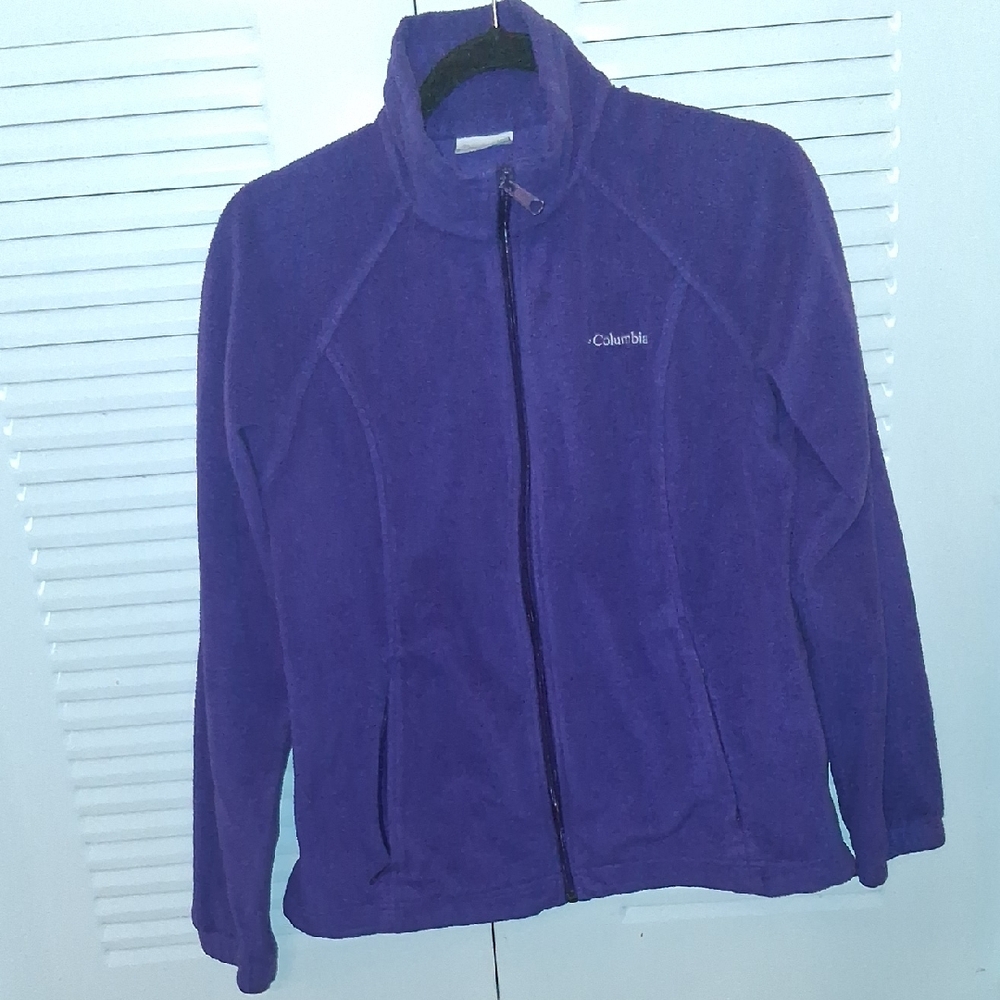 Columbia Vibrant Purple Fleece Jacket